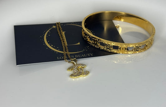 Set CH Bangle and Necklace ✨